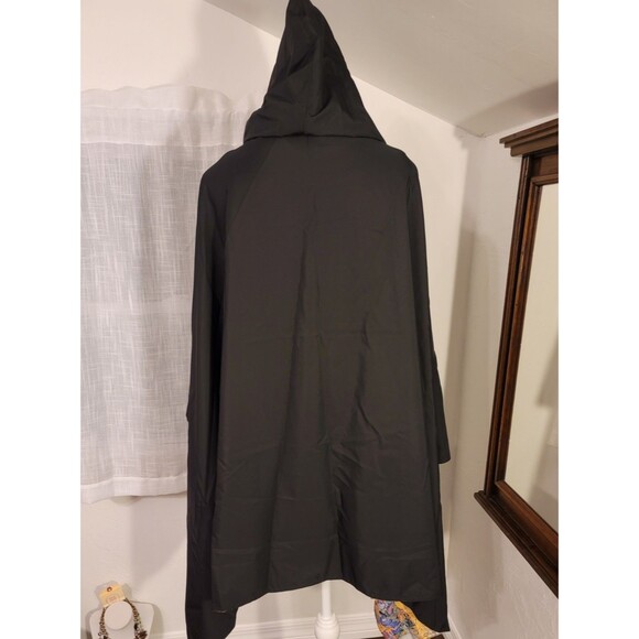 Gustav Klimt The Kiss Galleria Rain Cape w/Hood Travel Pouch Reversible One Size - Picture 2 of 14